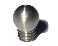 Steel barrel bead 2.6mm