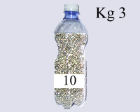 Box Kg 3 Nickel-plated Italian Lead Shot n°10. (3 kilos = 6,615 Box Kg 3 Nickel-plated Italian Lead Shot n°10. (3 kilos = 6,615